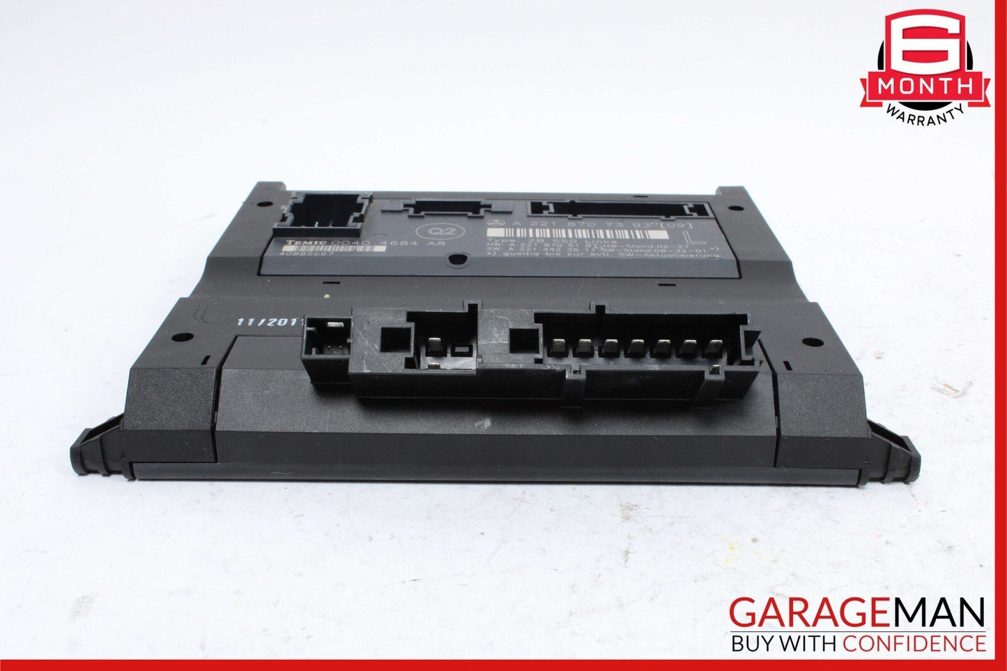 07-13 Mercedes W221 S550 S63 Front Left Driver Side Under Seat Control Unit OEM