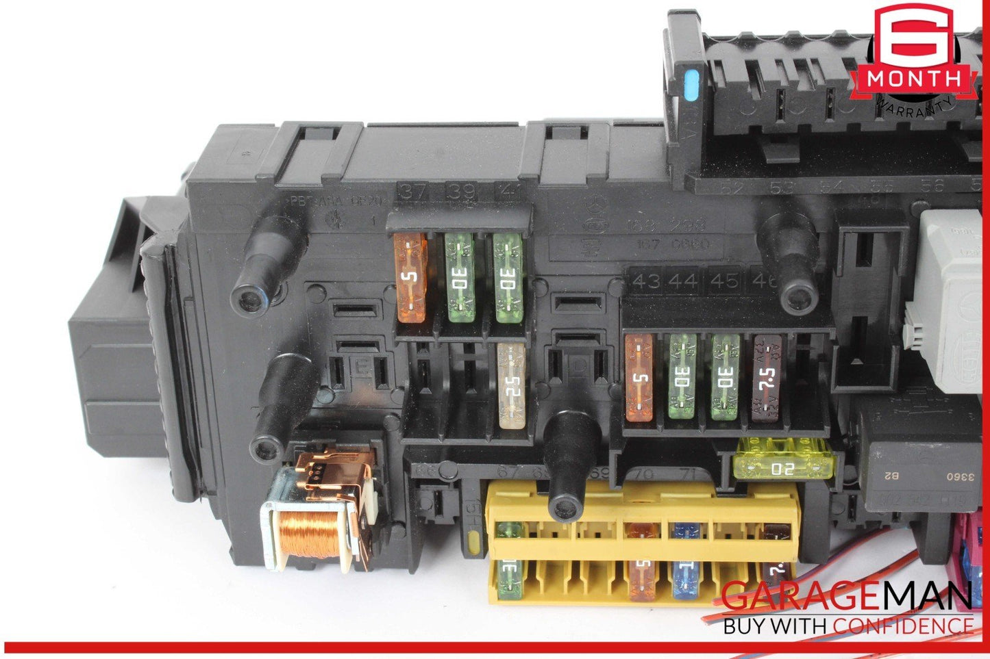 12-14 Mercedes W204 C250 CGI C350 Rear SAM Module Relay Fuse Box Assembly OEM