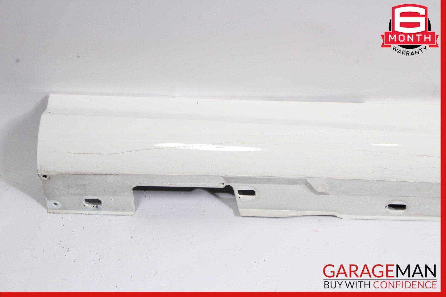 12-14 Mercedes W204 C350 C250 Coupe Sport Right Side Rocker Skirt Moulding White
