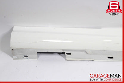 12-14 Mercedes W204 C350 C250 Coupe Sport Right Side Rocker Skirt Moulding White