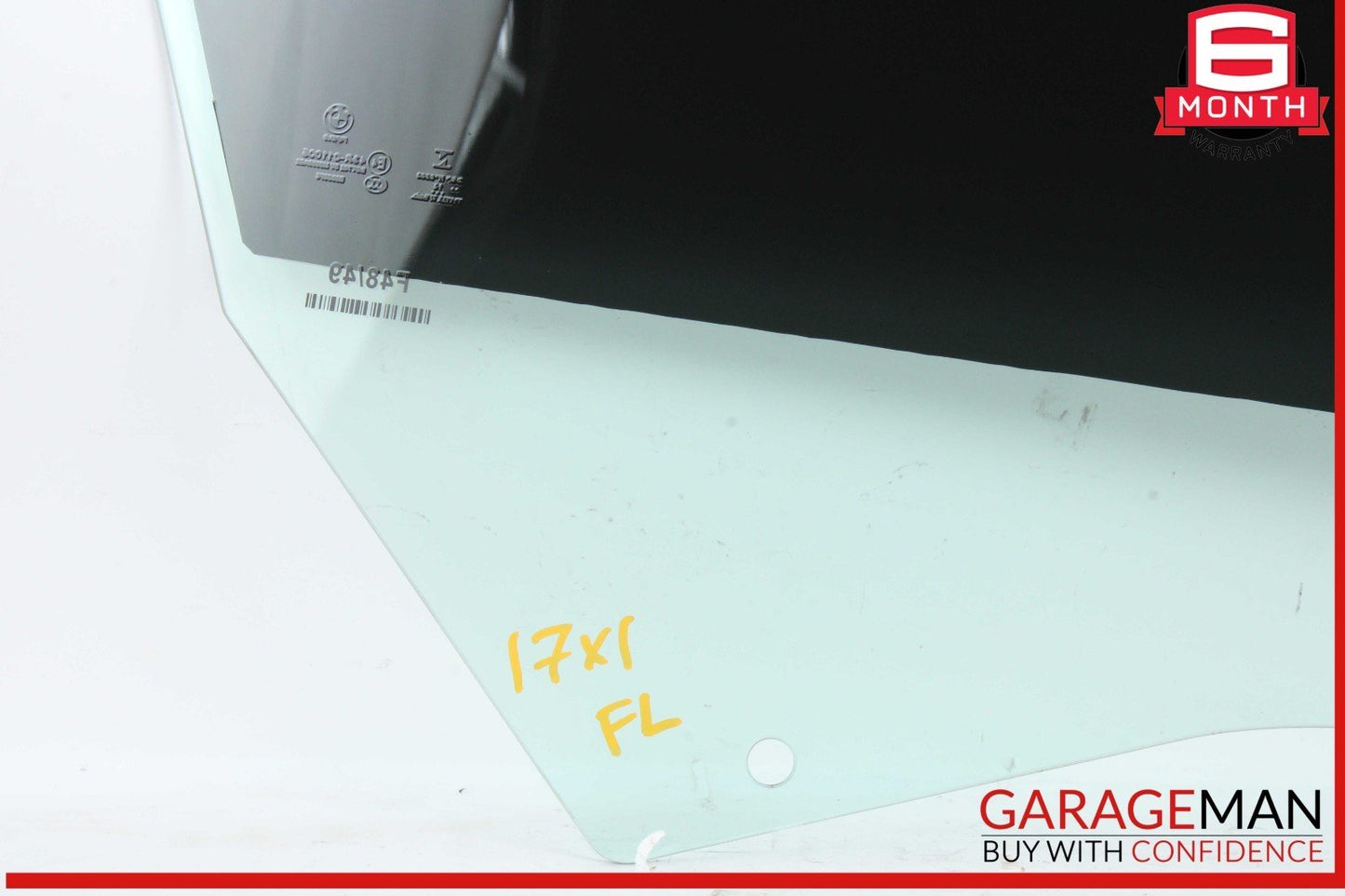 16-22 BMW X1 Front Left Driver Side Door Window Glass 7349495 OEM