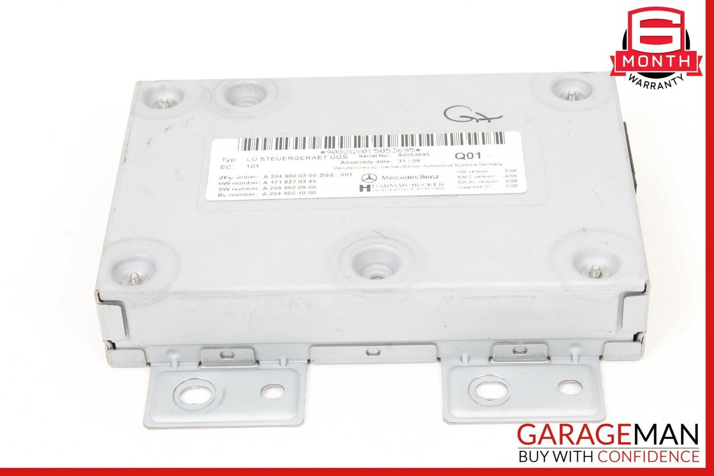 10-13 Mercedes W251 R350 C300 Communication Interface Ipod Control Module Unit