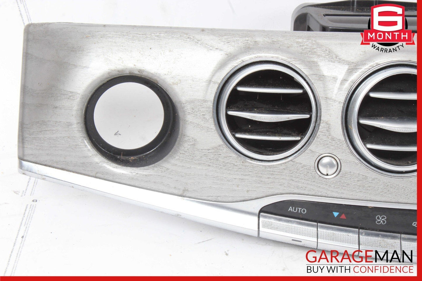 14-17 Mercedes W222 S550 S600 S63 AMG Front Dashboard Air Vent Panel Trim OEM