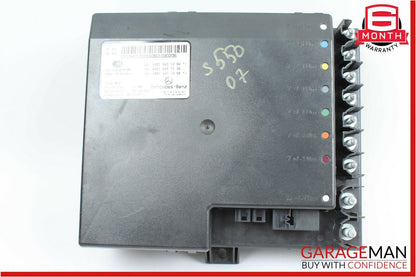 07-13 Mercedes W221 S550 CL63 AMG Electric Power Supply Control Fuse Box OEM