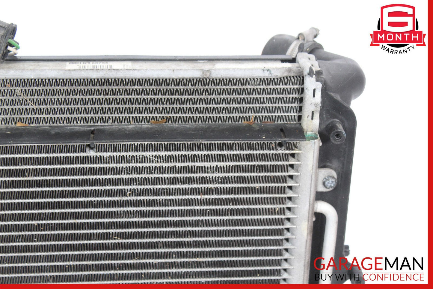 97-04 Porsche Boxster 986 S Right Side Engine Radiator AC A/C Condenser Fan Assy