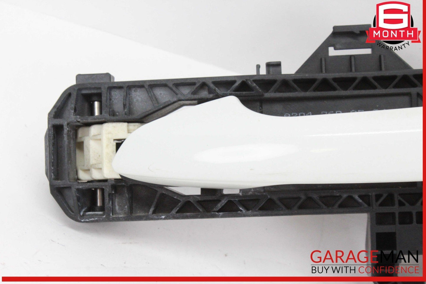 10-15 Mercedes X204 GLK350 4MATIC Front Left Side Exterior Door Handle White OEM