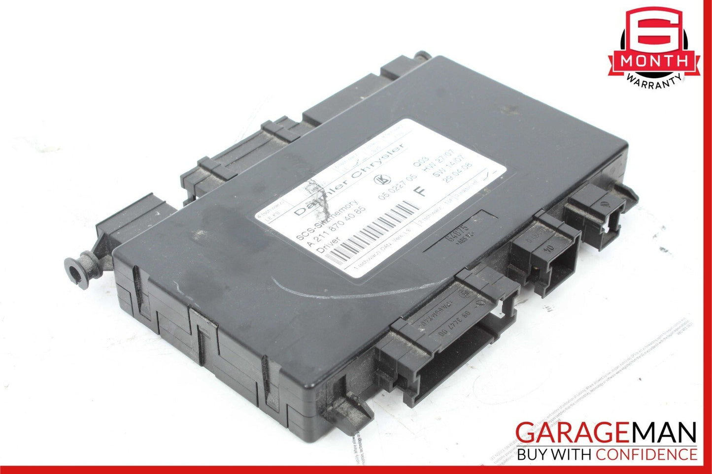 03-12 Mercedes CLS550 GL450 E350 E320 ML500 Front Left Side Seat Control Module