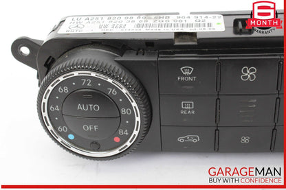 06-13 Mercedes X164 GL450 ML500 A/C AC Heater Climate Control Switch OEM