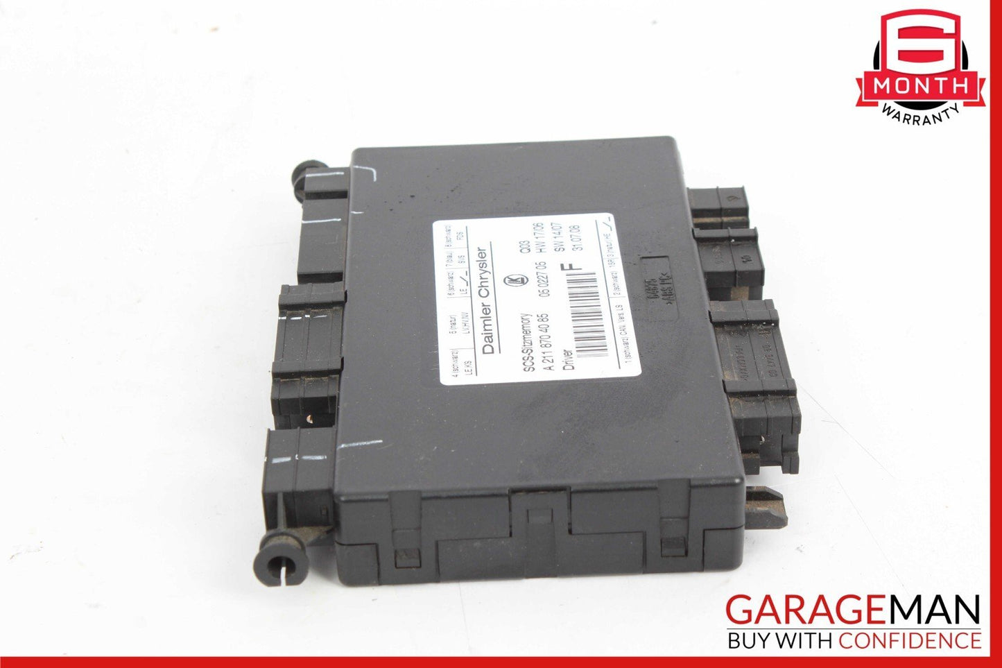 03-12 Mercedes GL550 GL350 SLK350 E350 Front Left Side Seat Control Module Unit