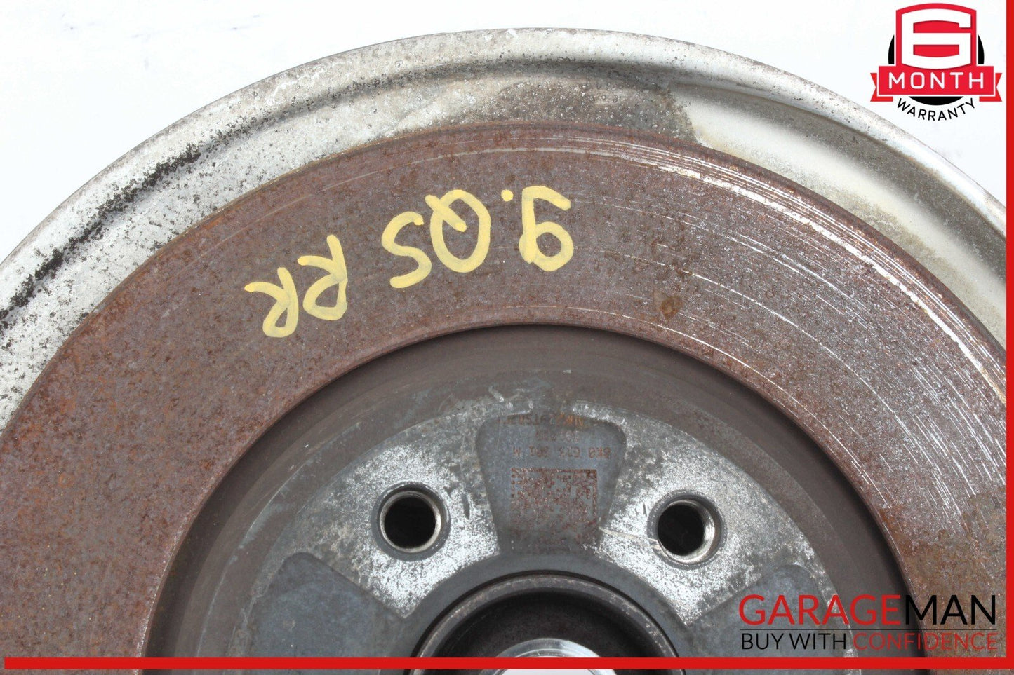 09-18 Audi Q5 A6 A7 Rear Right Wheel Spindle Knuckle Hub Bearing Brake Rotor