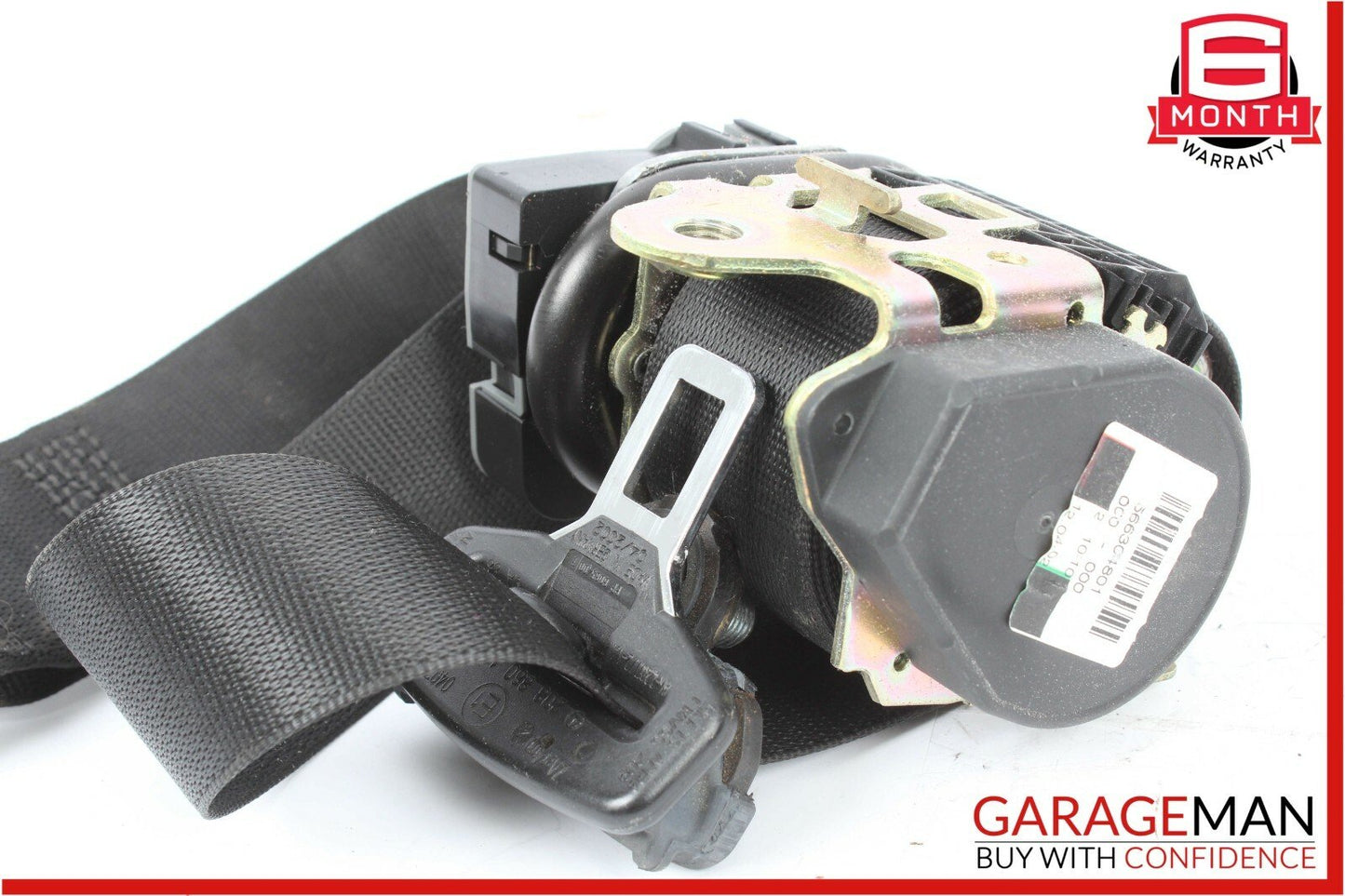 98-03 Mercedes W208 CLK430 Front Right Side Seatbelt Seat Belt Retractor Black