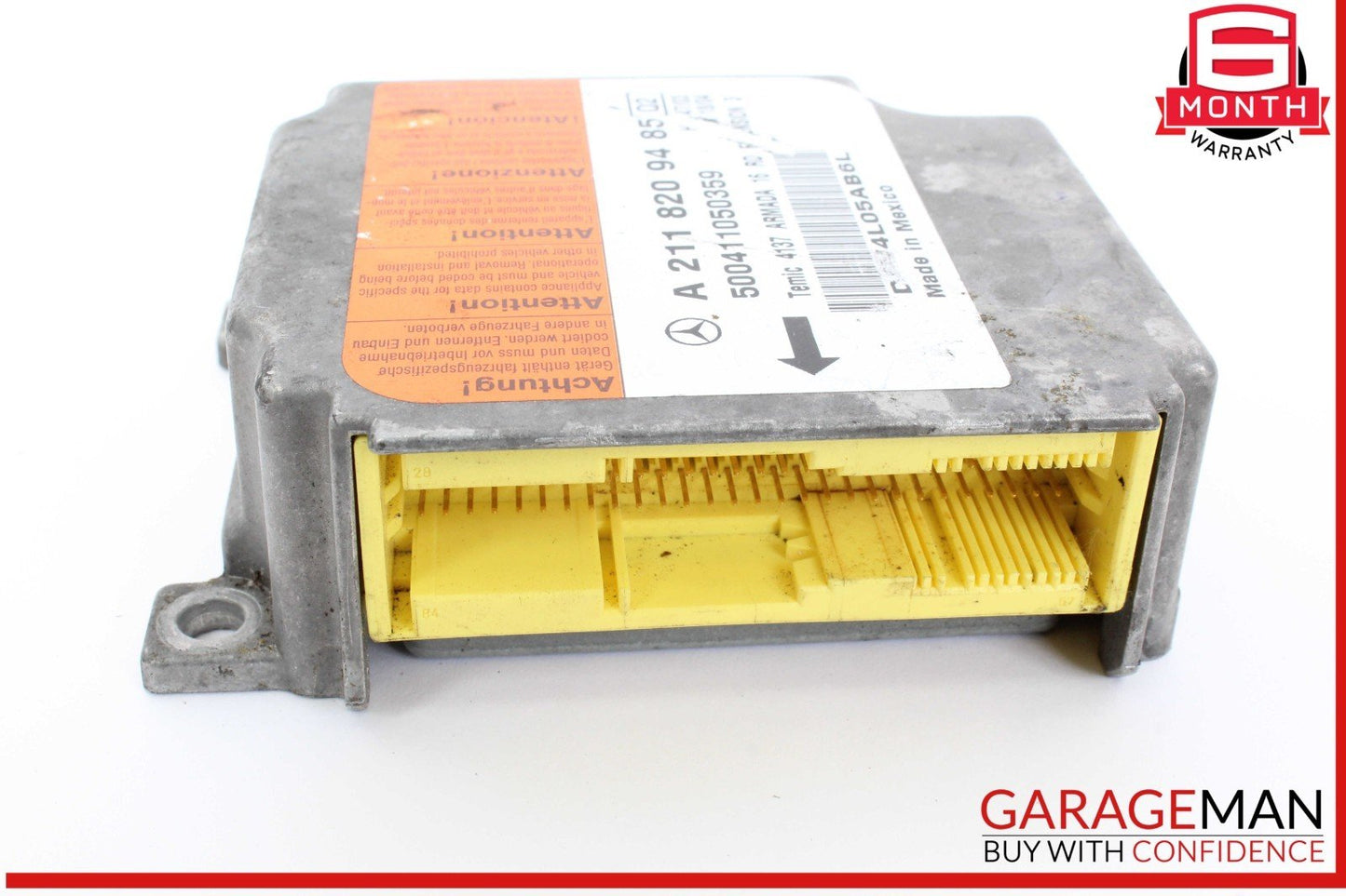 03-11 Mercedes W219 CLS500 Airbag Air Bag SRS Control Module 2118209485 OEM