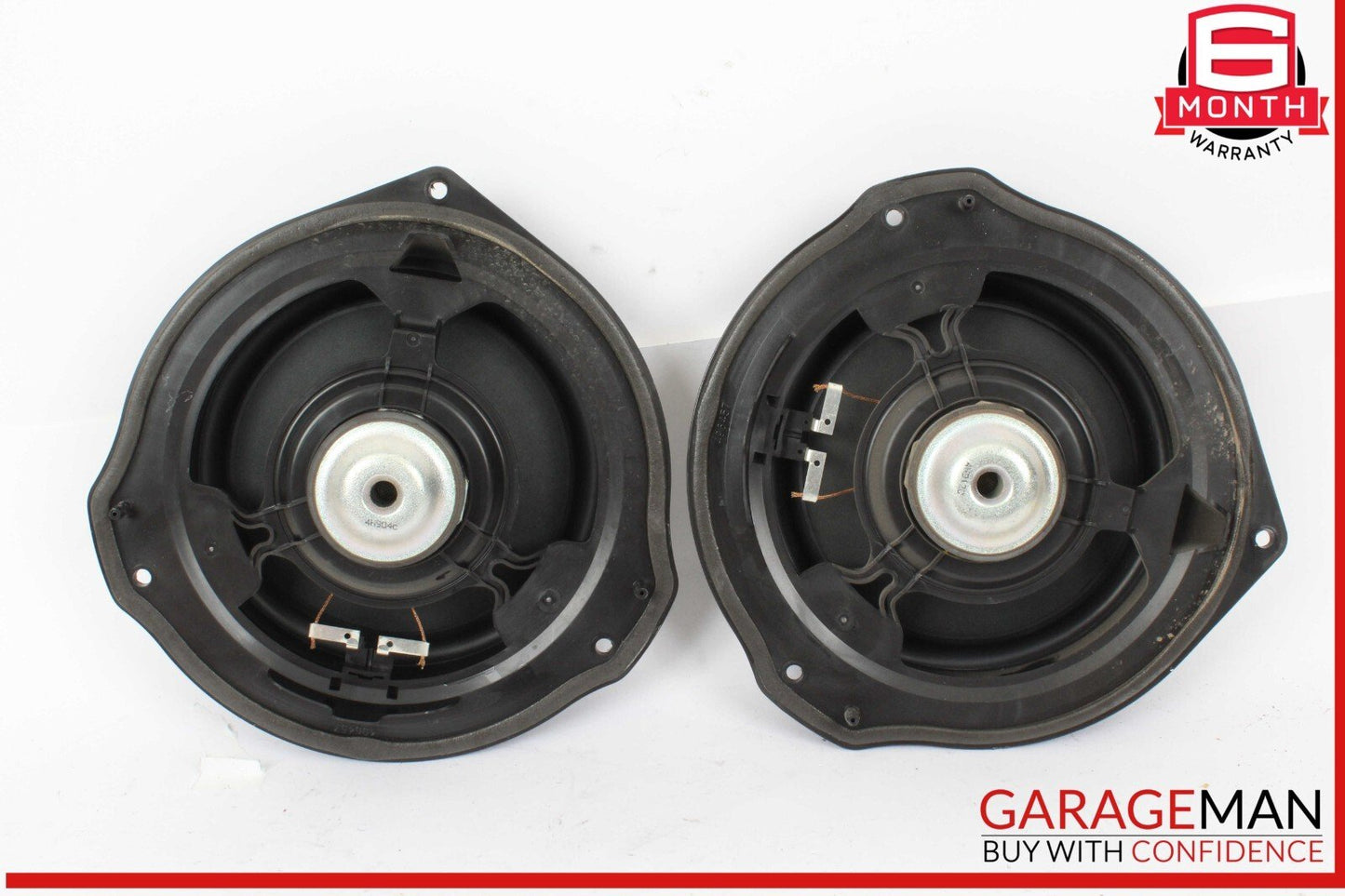 08-15 Mercedes X166 GL450 Rear Right & Left Door Sound Speakers Set of 2 OEM