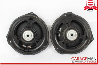 08-15 Mercedes X166 GL450 Rear Right & Left Door Sound Speakers Set of 2 OEM