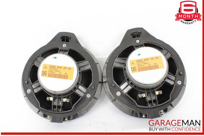 08-18 Mercedes W204 C250 C300 Rear Door Audio Speaker Logic 7 Set of 2 OEM
