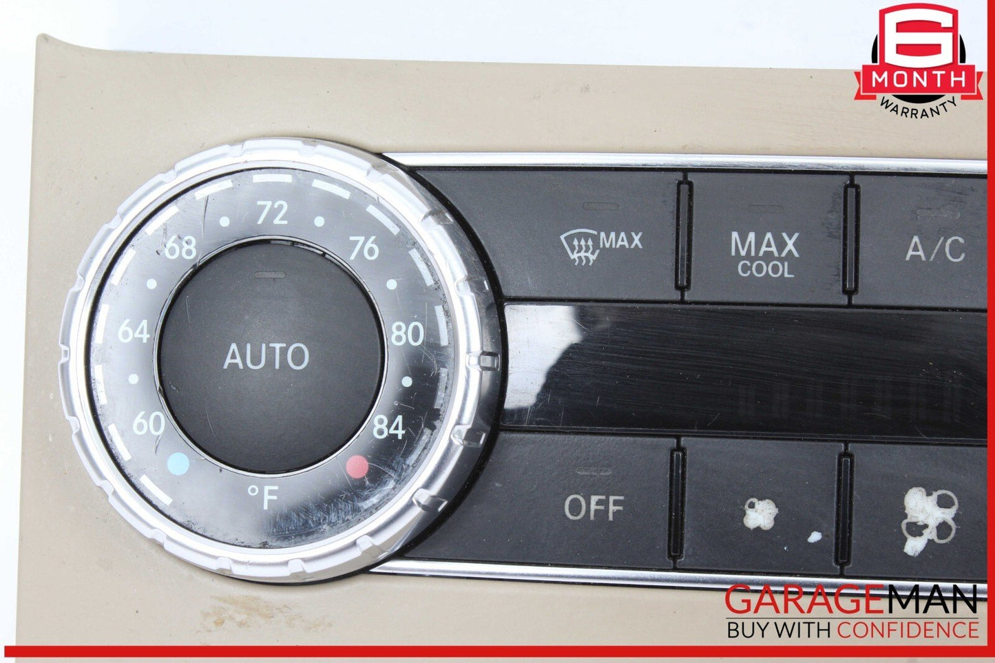 12-14 Mercedes W204 C250 C63 AMG C300 AC A/C Heater Climate Control w/ Trim OEM