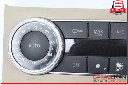 12-14 Mercedes W204 C250 C63 AMG C300 AC A/C Heater Climate Control w/ Trim OEM