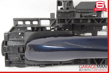 15-20 Mercedes W205 C300 C63 AMG S Rear Left Side Exterior Door Handle Blue