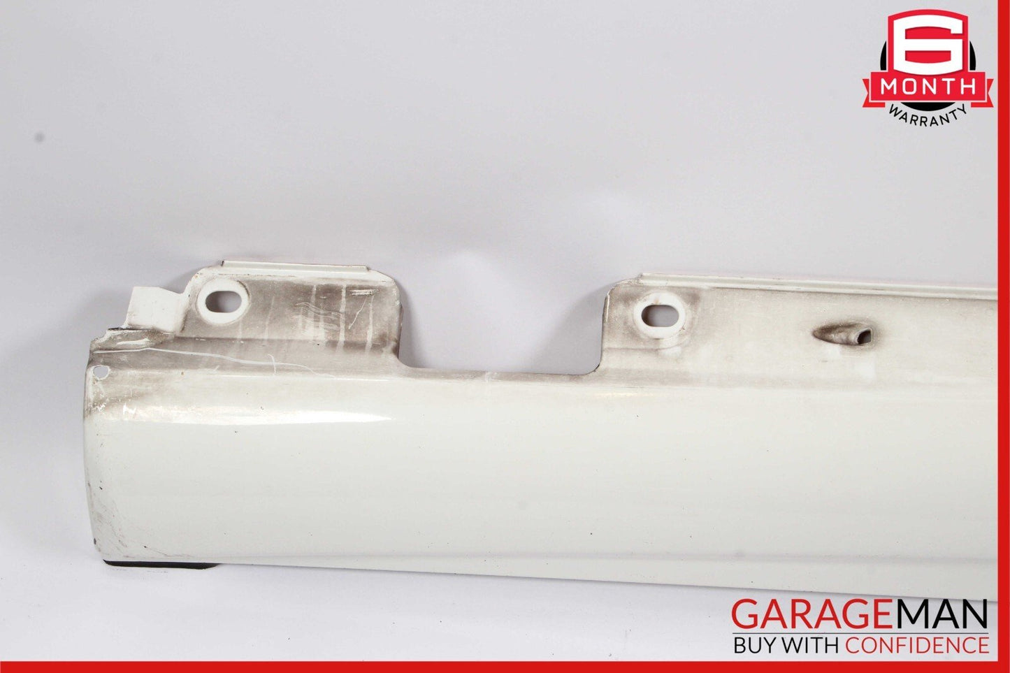 01-07 Mercedes W203 C240 C320 Left Side Skirt Rocker Moulding Panel White OEM