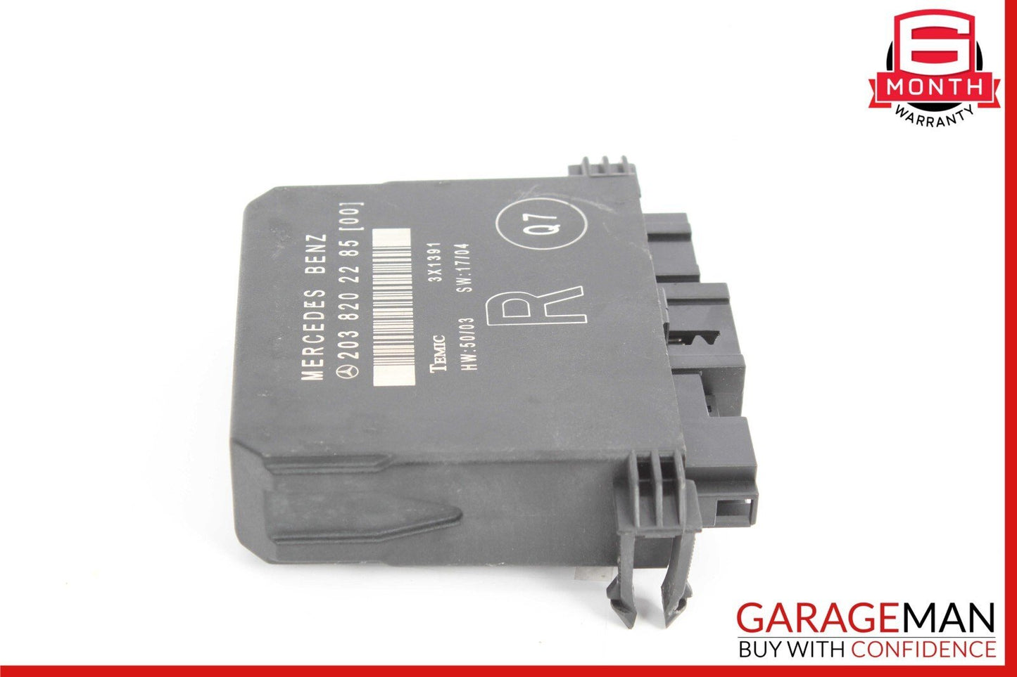 01-07 Mercedes W203 C230 C320 C55 Rear Right Side Door Computer Control Module