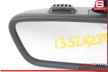 12-20 Mercedes R172 SLK250 SLK350 Interior Rear View Mirror Black OEM