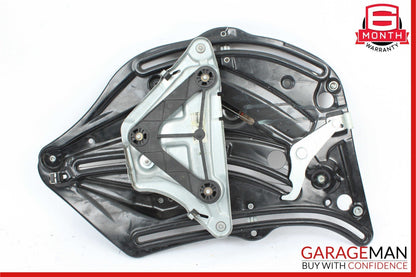10-16 Mercedes W207 E350 Rear Right Window Regulator Motor Plate Frame Assy