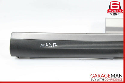 14-17 Maserati Ghibli Left Driver Side Rocker Skirt Molding Trim Panel Silver