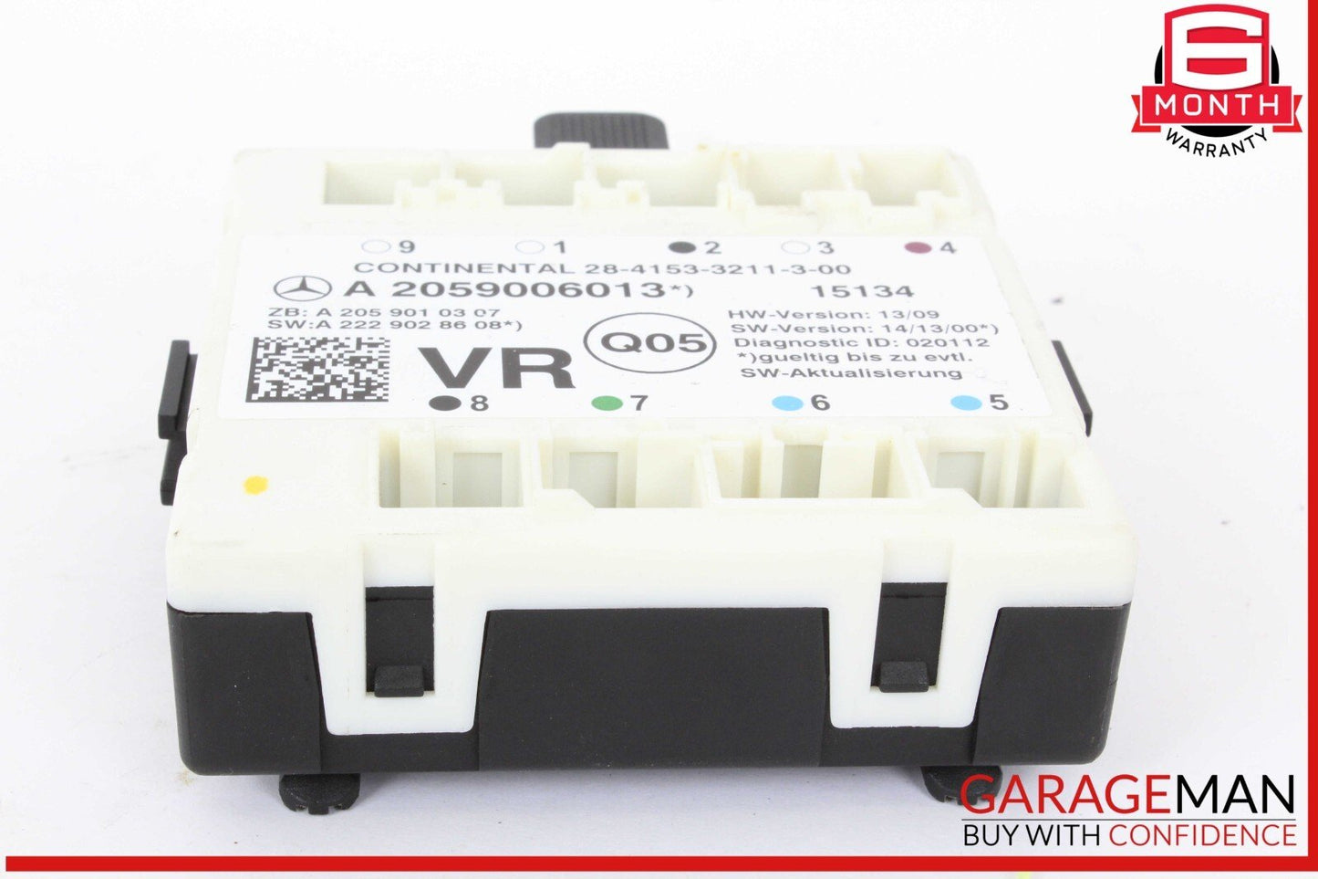 15-18 Mercedes W205 C300 Front Right Passenger Side Door Control Module