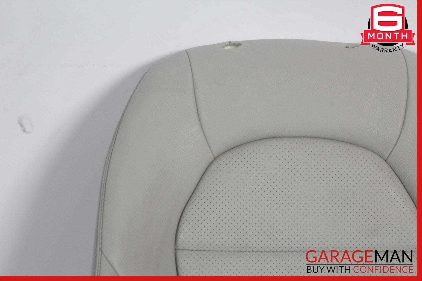 15-20 Mercedes W205 C300 Front Left or Right Top Upper Seat Cushion Cover Grey