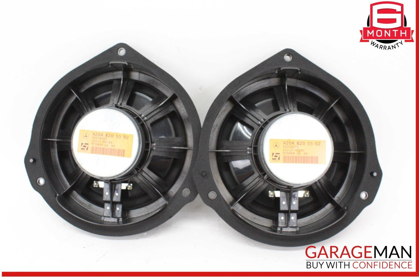 08-18 Mercedes W207 E400 Front Left and Right Side Door Audio Speaker Set OEM