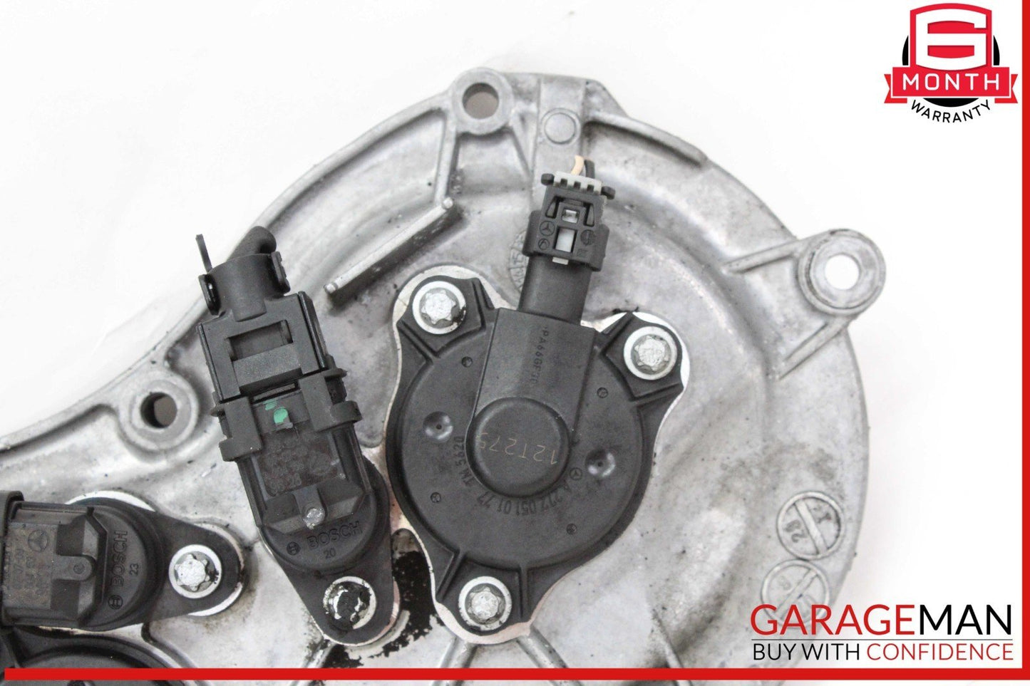05-13 Mercedes W211 E350 S550 Front Right Engine Timing Chain Cover Plate OEM