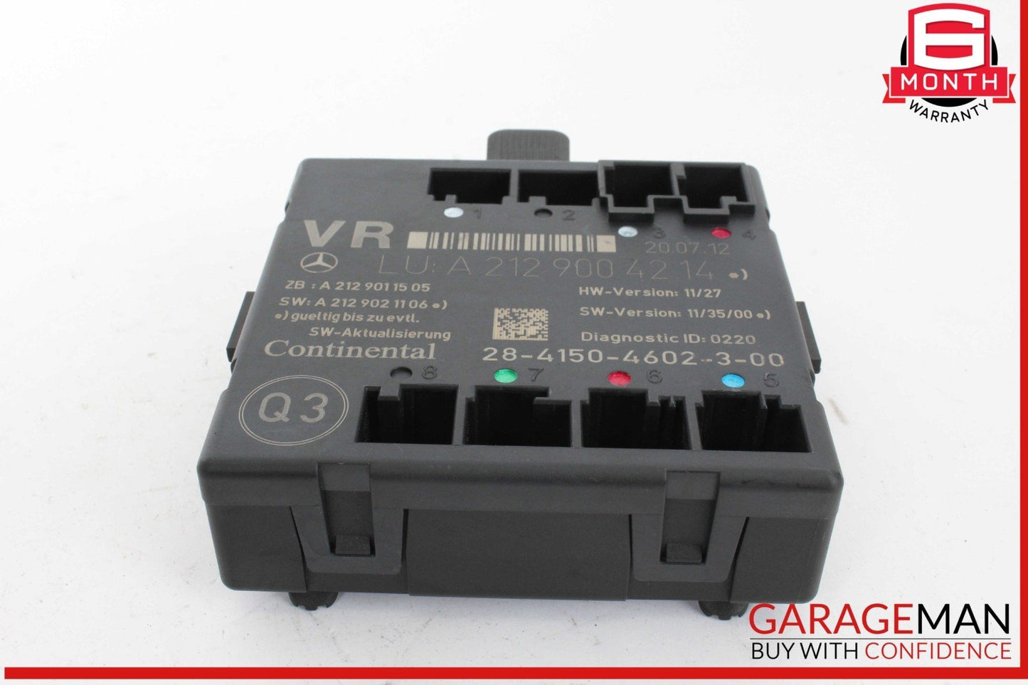 08-18 Mercedes R172 SLK250 E350 Front Right Side Door Control Module OEM