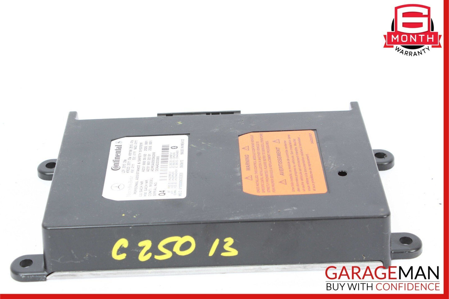 10-16 Mercedes C250 E350 C300 C350 Tele Aid Controller Module Unit