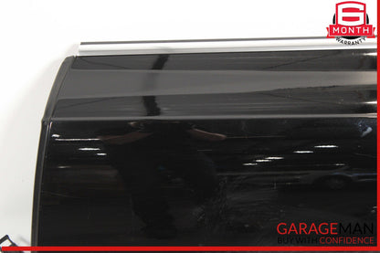 12-18 Audi A7 RS7 S7 Rear Left Driver Side Door Shell Panel Black OEM