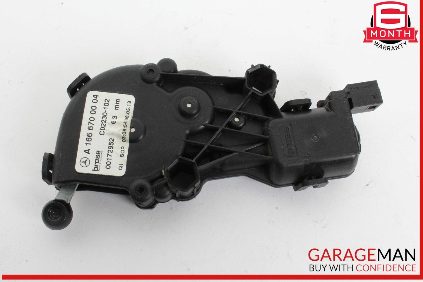 13-16 Mercedes X166 GL450 GL550 Rear Left Quarter Window Regulator Motor OEM