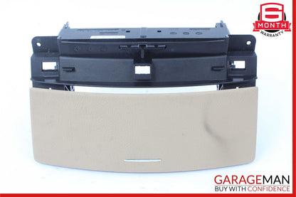 07-13 Mercedes W221 S550 S450 Center Console Dashboard CD Player Cover Beige OEM
