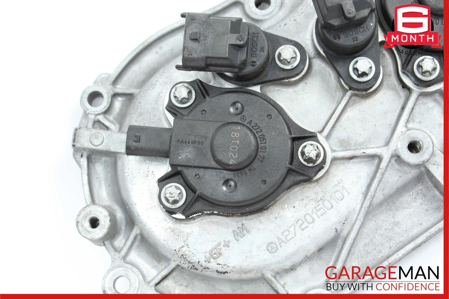 06-10 Mercedes CLK350 E350 S550 Front Right Side Engine Timing Chain Cover Plate