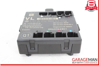 08-14 Mercedes W212 E350 Front Left Driver Side Door Control Module Unit OEM