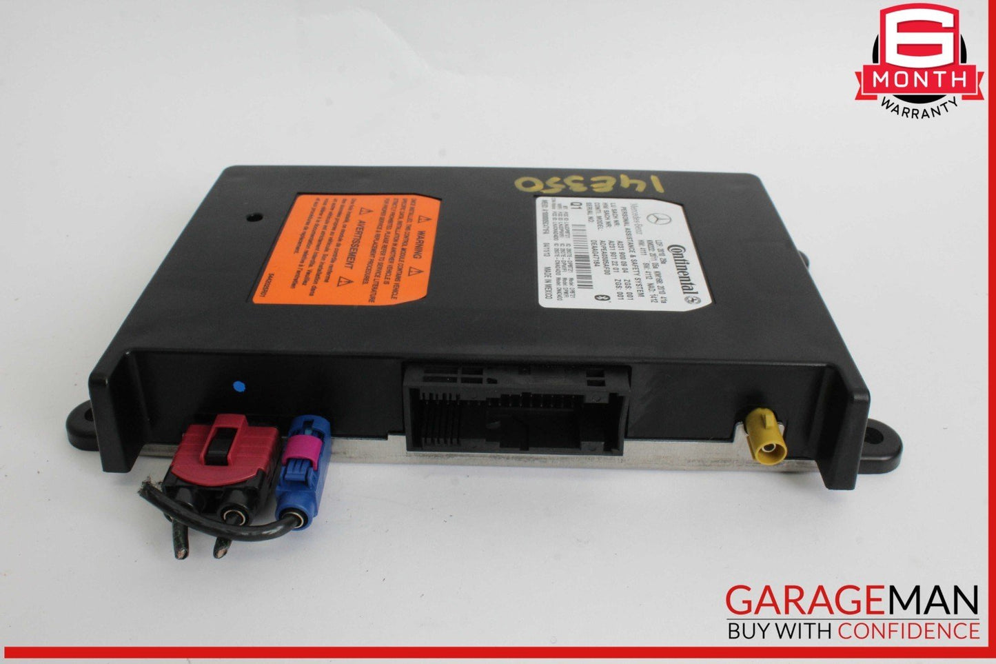 10-20 Mercedes W212 E350 C400 GLA250 SL400 Communication Control Module OEM