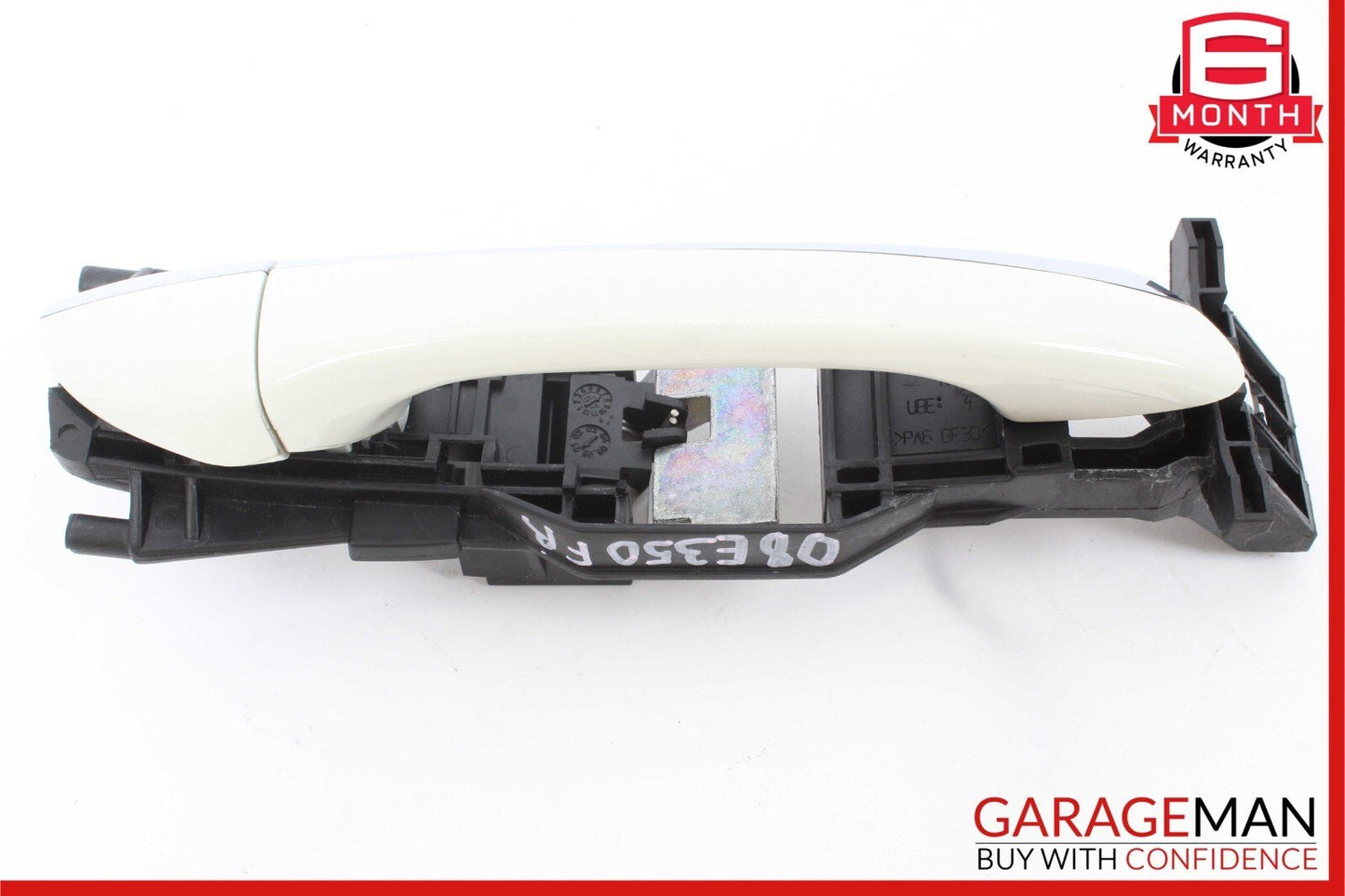03-06 Mercedes W211 E350 E500 Front Right Side Exterior Door Handle White OEM