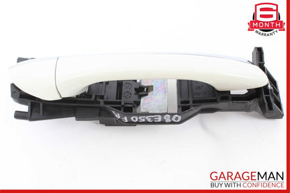 03-06 Mercedes W211 E350 E500 Front Right Side Exterior Door Handle White OEM