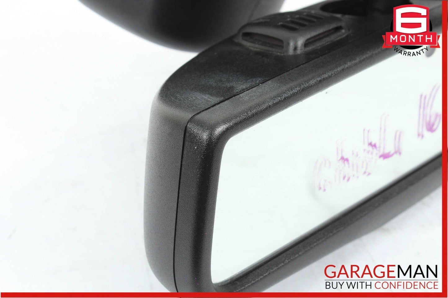 14-17 Maserati Ghibli Interior Top Upper Rear View Mirror Assembly Black