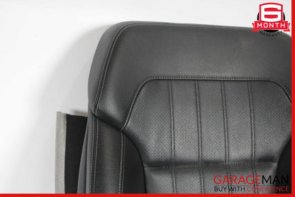 13-16 Mercedes X166 GL450 Front Right Side Top Upper Seat Cushion Cover Black