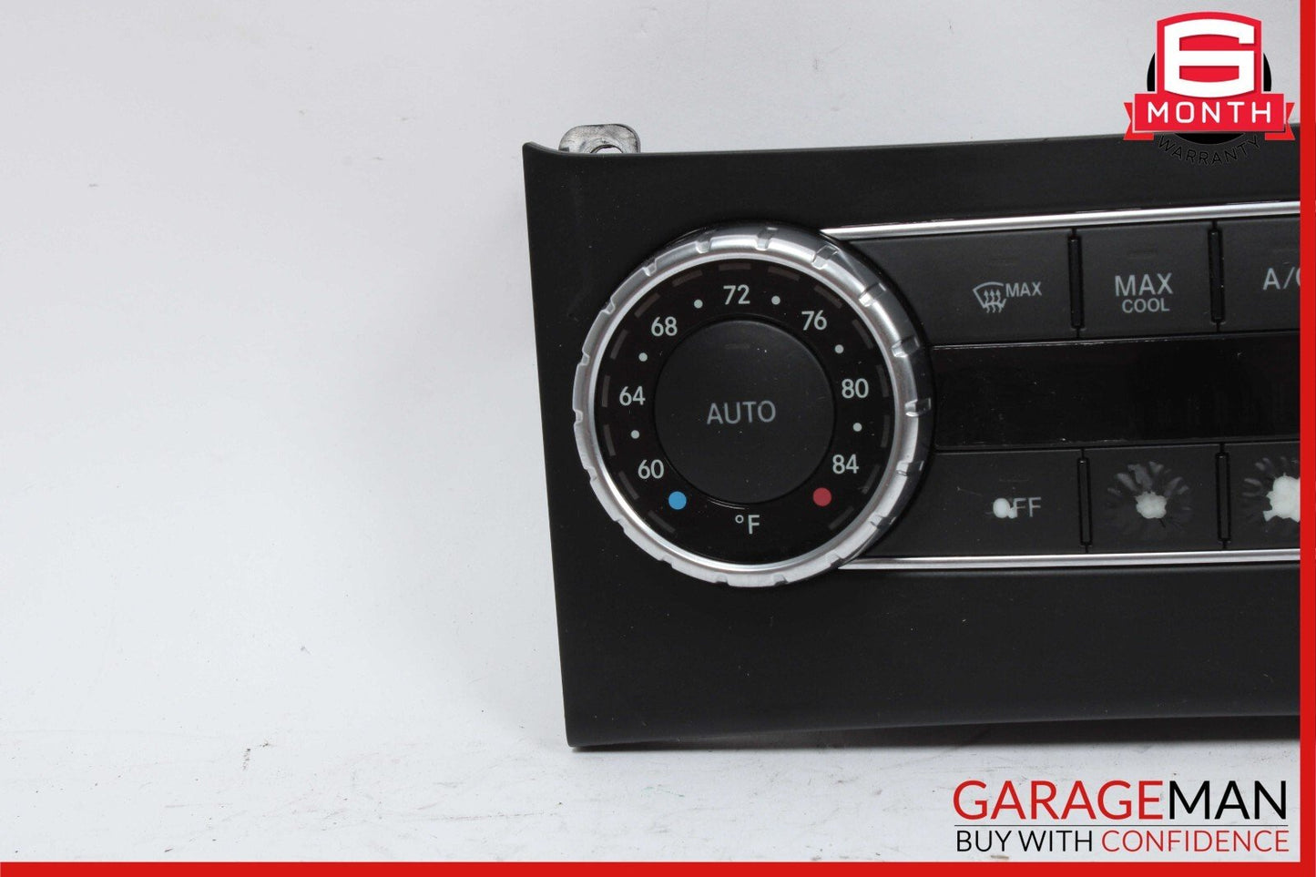 12-14 Mercedes W204 C250 C63 AC A/C Heater Climate Control Switch Trim Assembly