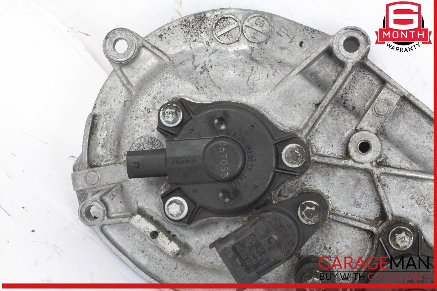 05-13 Mercedes W203 C230 Sport Front Right Engine Timing Chain Cover Plate OEM