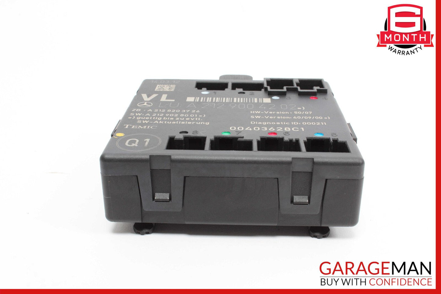 08-18 Mercedes W204 C350 E350 Front Left Side Door Control Module OEM