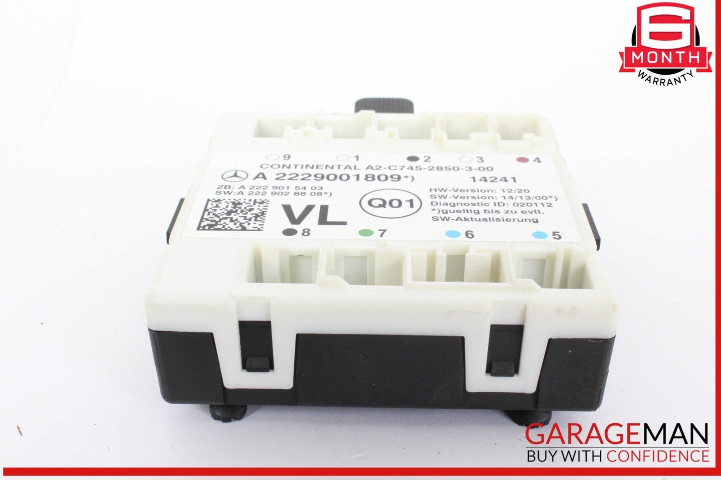 15-23 Mercedes W205 C300 C400 Front Left Side Door Control Module Unit OEM