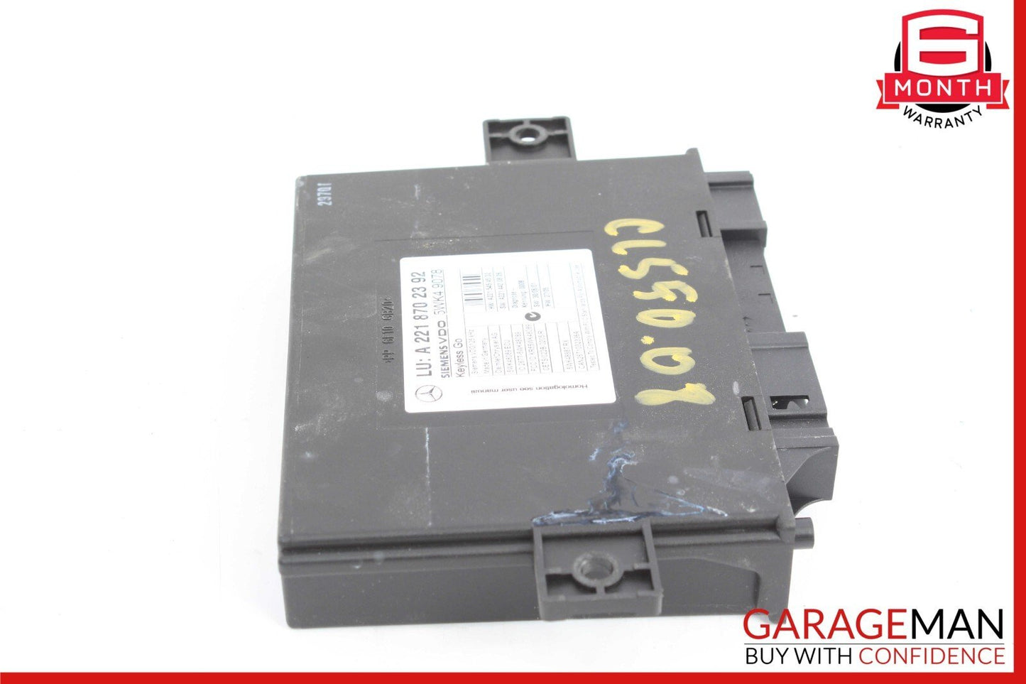 07-10 Mercedes W216 CL550 CL600 S550 S63 AMG Keyless Go Control Module Unit OEM