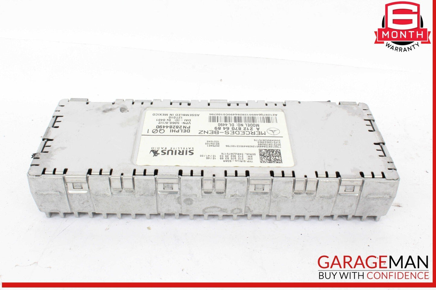 12-15 Mercedes W218 CLS550 Sirius Satellite Radio Receiver Control Module Unit