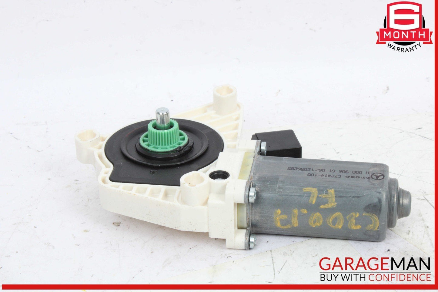 15-19 Mercedes W205 C300 4MATIC Front Left Side Window Regulator Motor OEM